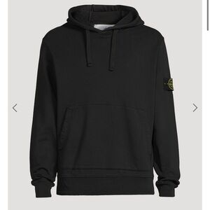 Black Stone Island Hoodie Size L Men